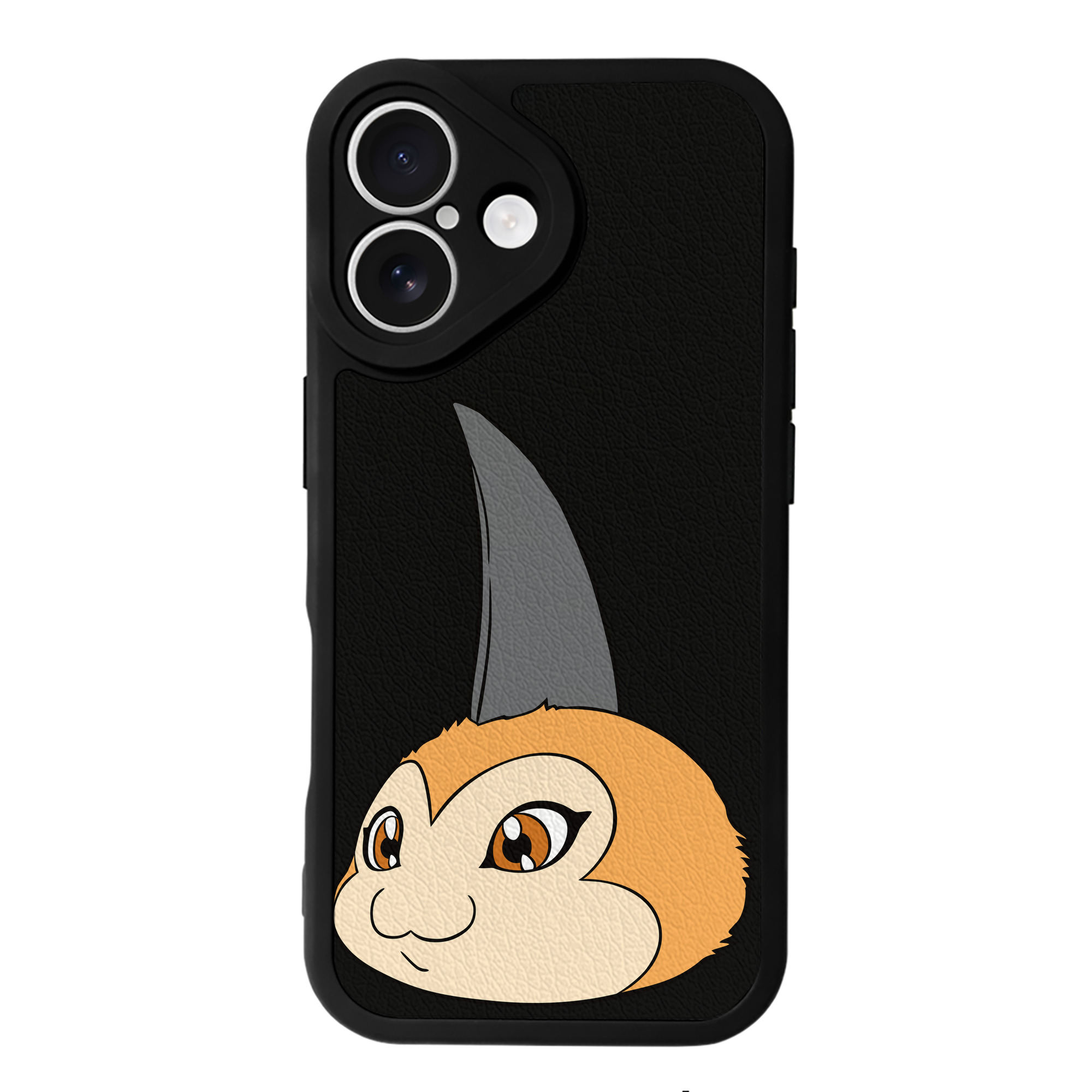 （画像用） Digimon デジタルモンスター/デジモン 【iPhone 16シリーズ対応】シリコンスマホケース（レザー調） 材質：シリコン